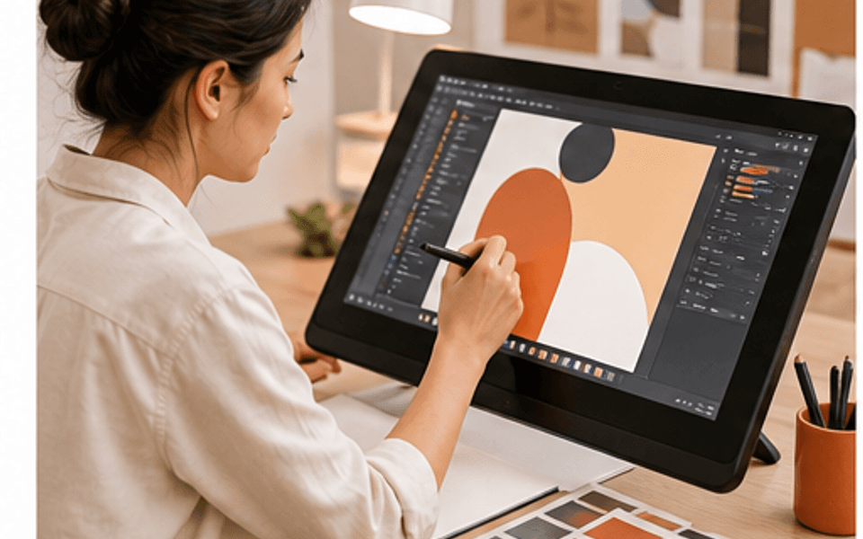 Figma va Photoshop: portfolio uchun dizaynlar